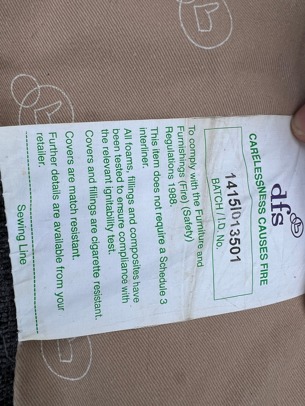 Dfs Corner Sofa Bed - Refurbished