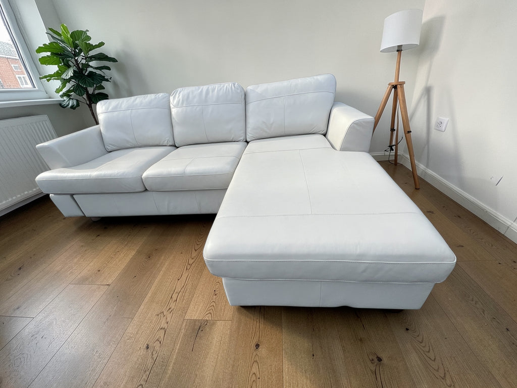 DFS Freya Leather Light Cream