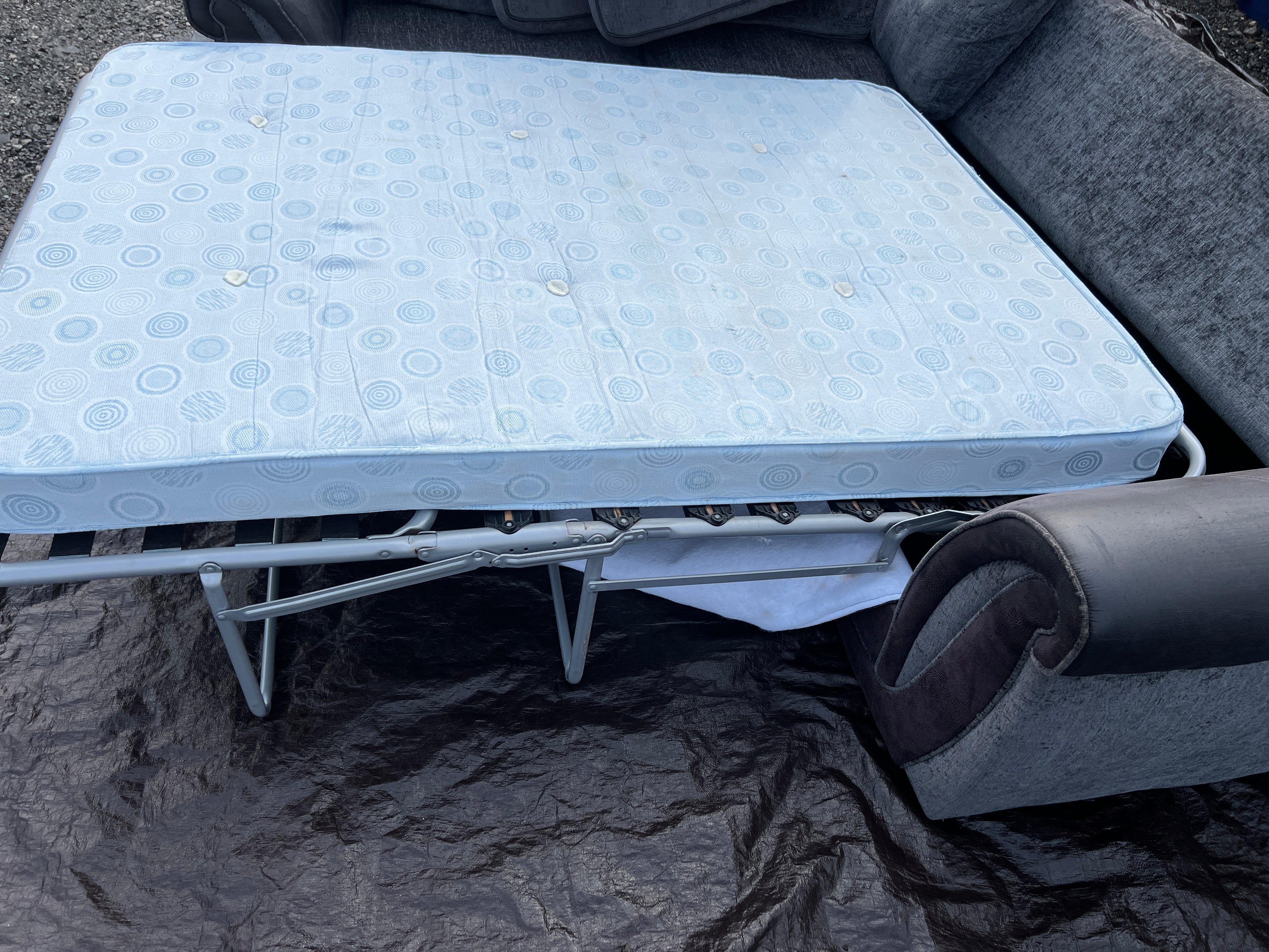 Dfs Corner Sofa Bed - Refurbished